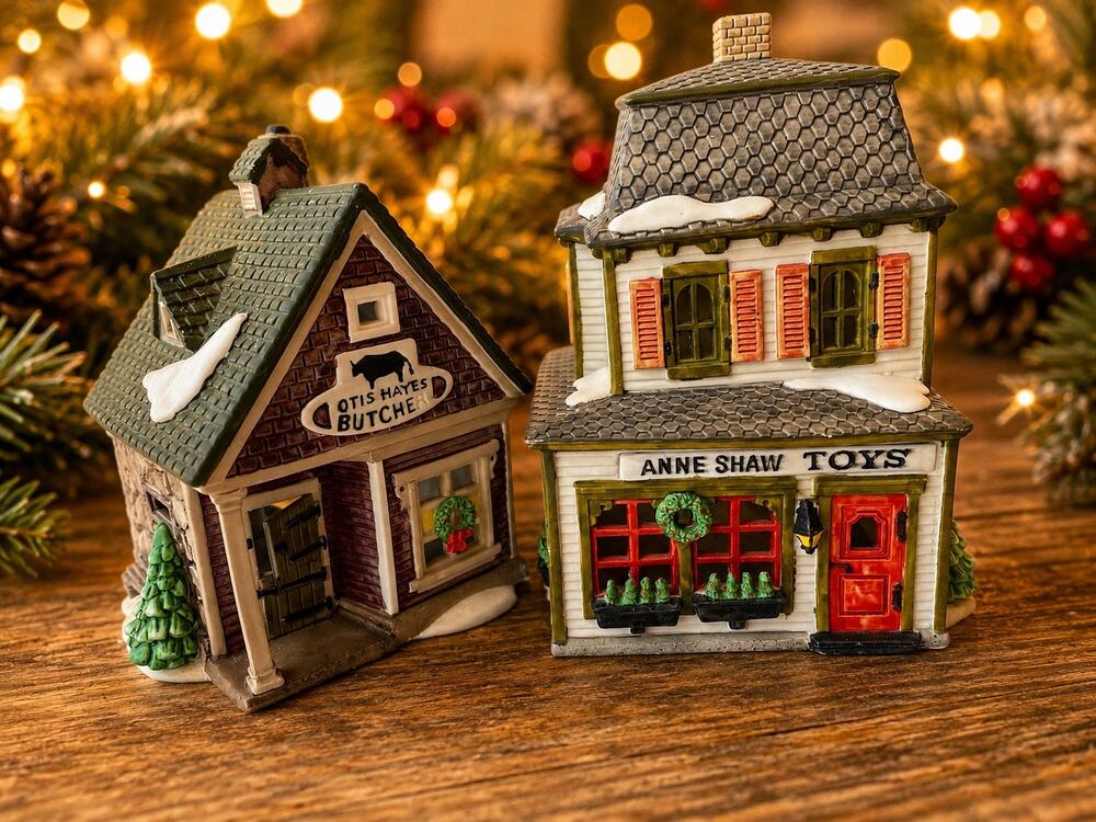 Department 56 porcelain lighted house from the New England Village 2 Christmas